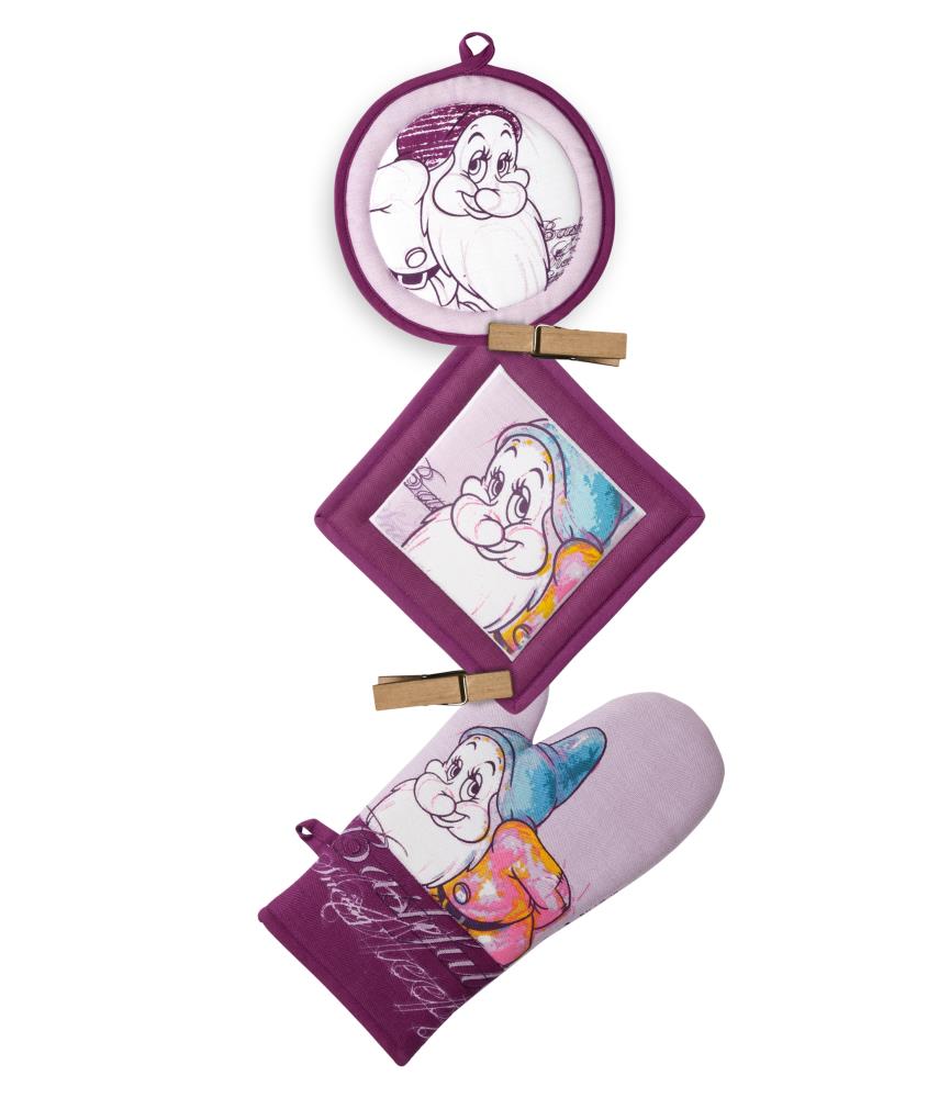 Bashful Set Oven Glove (round) + Oven Pad (Square)