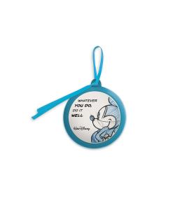 Formella (small tile) Mickey Live Laugh Love Blue