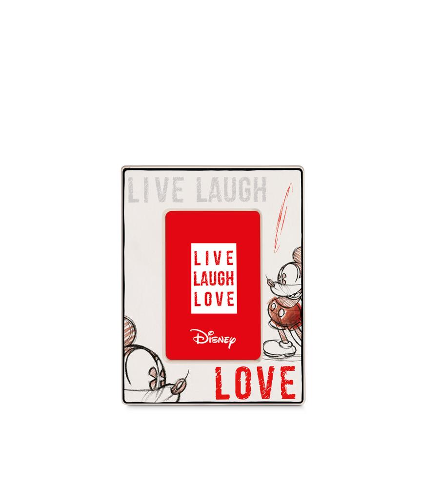 Photo Frame Mickey Live Laugh Love Orange