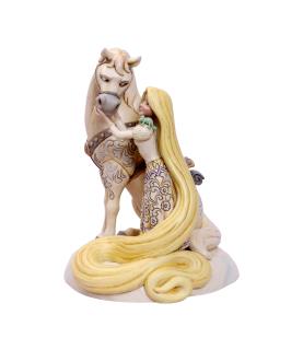 "Innocent Ingenue": White Woodland Rapunzel