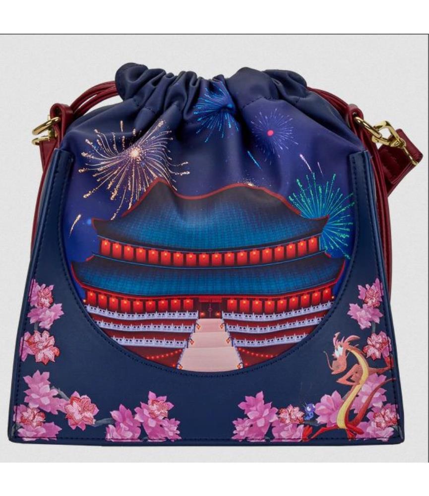 Loungefly Crossbody: Mulan Castle