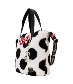 Loungefly Crossbody Minnie Rock The Dots Sherpa