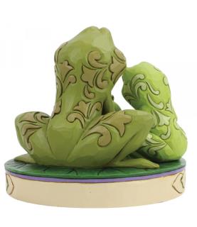 Amourous Amphibians: Tiana and Naveen as Frogs