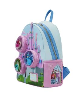 Loungefly Mini Backpack - Stained Glass Castle - Sleeping Beauty