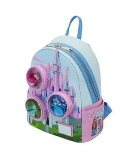 Loungefly Mini Backpack - Stained Glass Castle - Sleeping Beauty