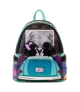 Loungefly Mini Backpack: Mickey & Minnie Date Night Drive-In