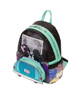 Loungefly Mini Backpack: Mickey & Minnie Date Night Drive-In