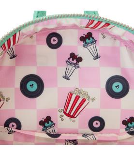 Loungefly Mini Backpack: Mickey & Minnie Date Night Drive-In