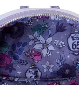 Loungefly Mini Backpack - Sleeping Beauty Floral Crown 65th Anniversary