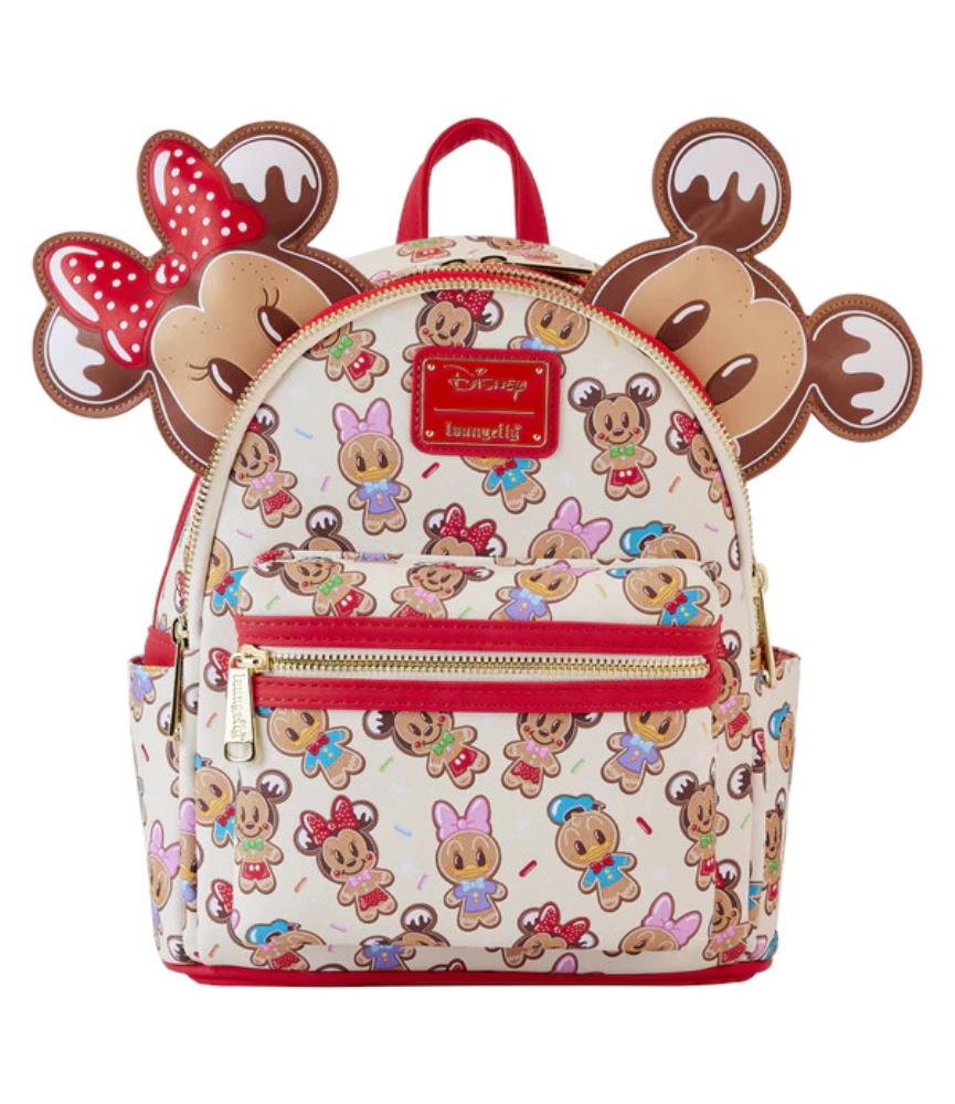 Loungefly Mini Backpack - Gingerbread Cookie with Headband