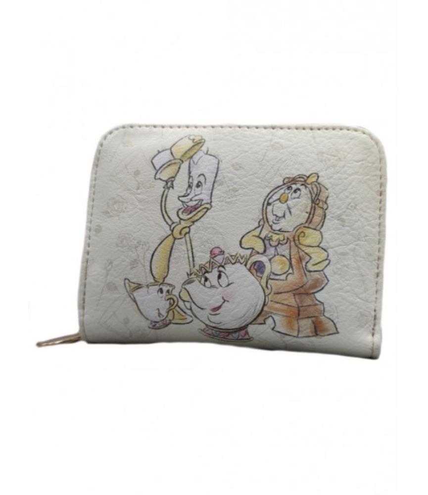 The Beauty and the Beast - Faux-Leather Wallet