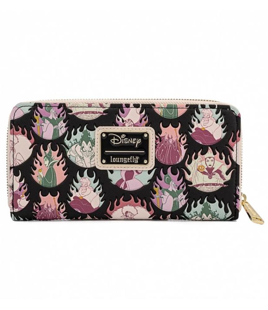 Loungefly Wallet - Villains Flames