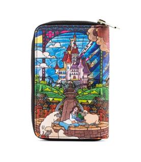 Beauty and the Beast Belle, Castle Zip Around Wallet