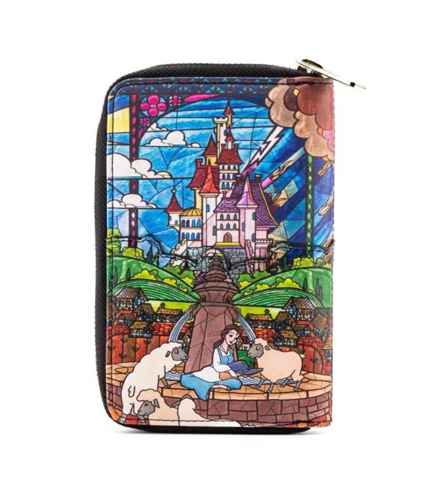 Beauty and the Beast Belle, Castle Zip Around Wallet
