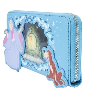 Loungefly Zip Around Wallet: Cinderella Princess Lenticular Series