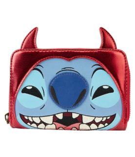 Loungefly Zip Around Wallet: Stitch Devil Cosplay