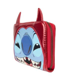 Loungefly Zip Around Wallet: Stitch Devil Cosplay
