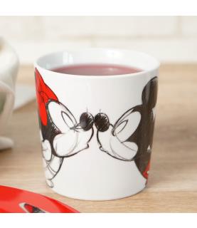 Mickey & Minnie kiss mug 350ml