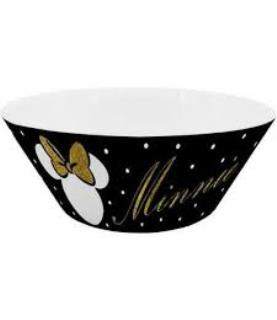 Minnie gold glitter breakfast bowl