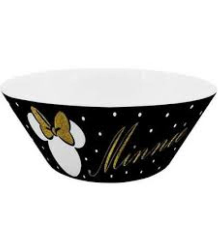 Minnie gold glitter breakfast bowl