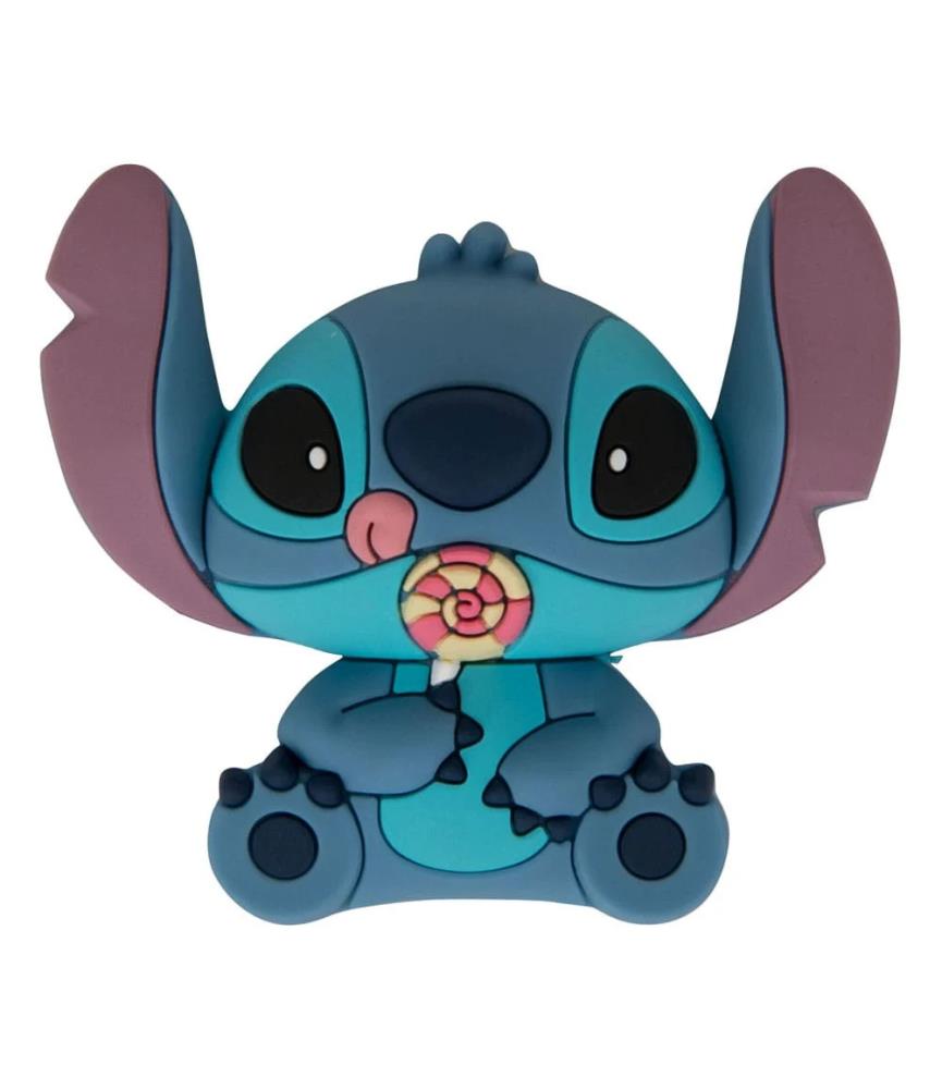 Disney Relief Magnet Stitch with lollipop