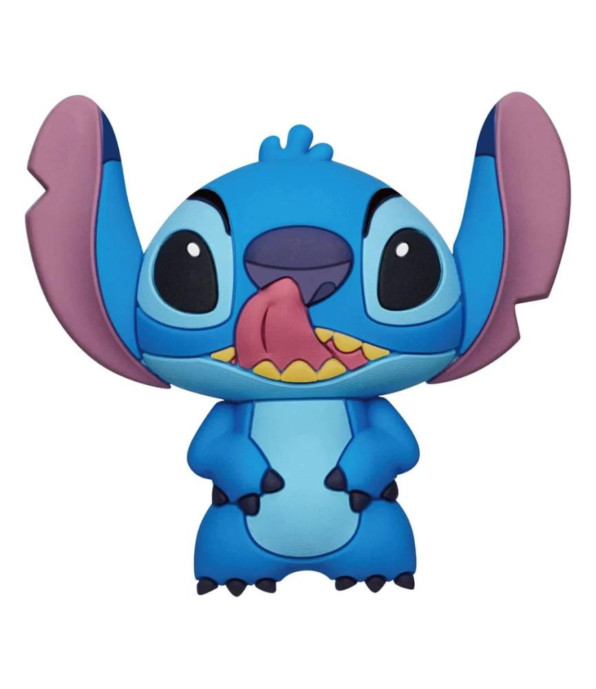 Stitch tongue in nose - 3D foam collectible magnet