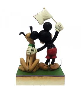 Banner Day: Mickey and Pluto Patriotic