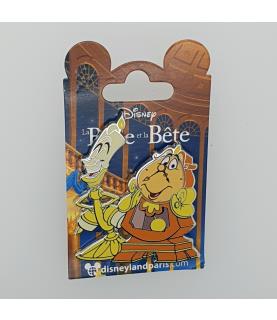 DLP - Lumiere and Cogsworth - Beauty and the Beast - Enchanted Objects - Candelabra and Clock