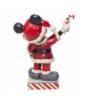 "Peppermint Surprise": Mickey Mouse with Candy Canes