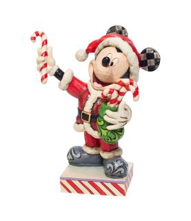 "Peppermint Surprise": Mickey Mouse with Candy Canes
