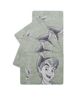 Never Grow Up ( Peter Pan Placemats set of 4)