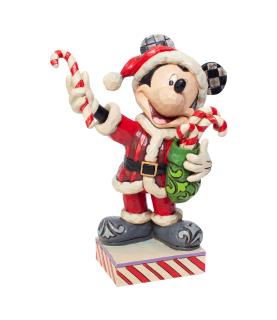 "Peppermint Surprise": Mickey Mouse with Candy Canes