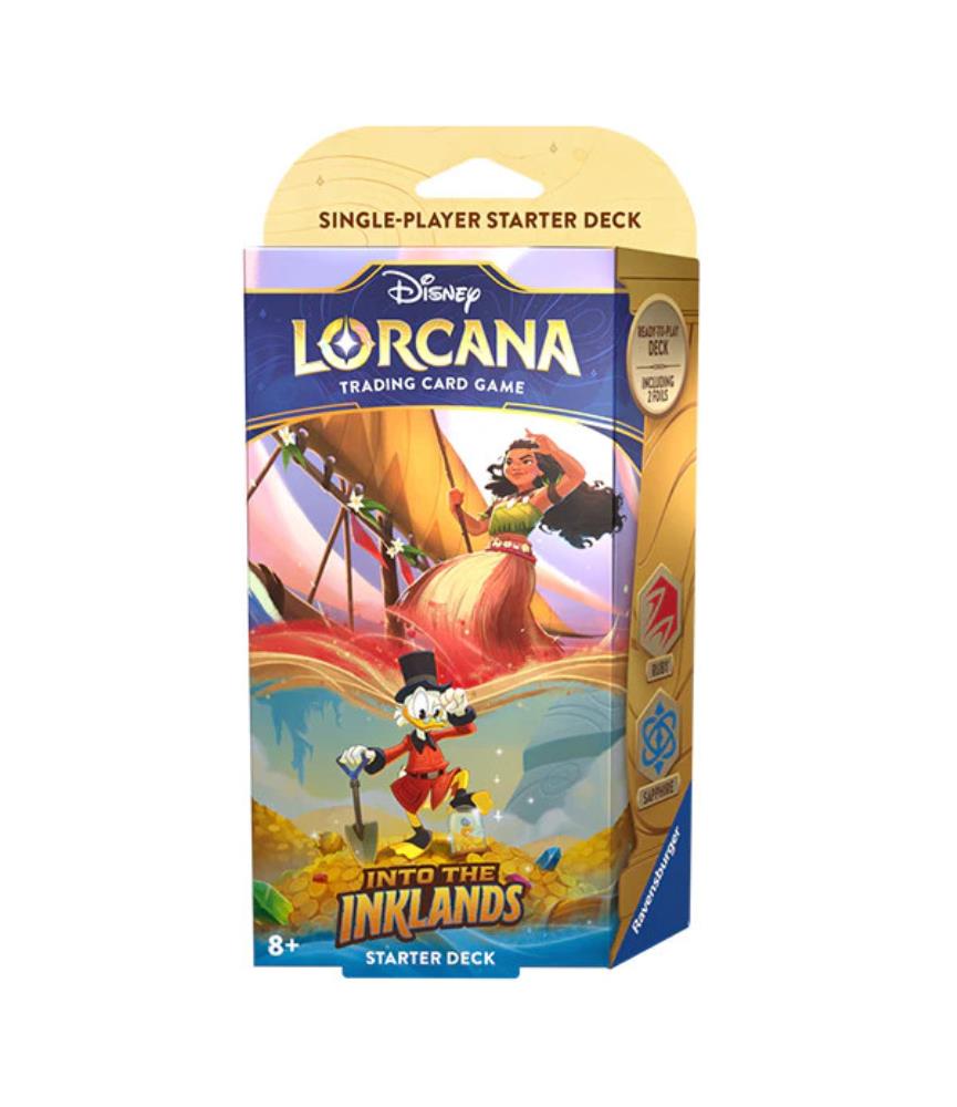 Lorcana w3: Starters Deck: Inklands: UK: Moana - Scrooge