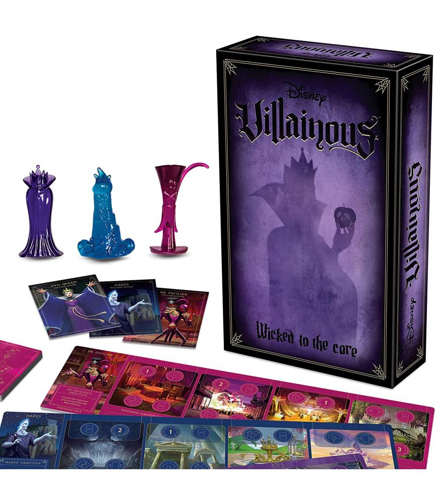Disney Villainous: Expansion: Evil Queen: Wicked to the Core (+Hades +Dr.Facilier)