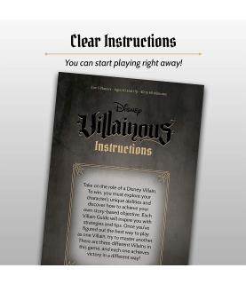 Disney Villainous: Expansion: Evil Queen: Wicked to the Core (+Hades +Dr.Facilier)