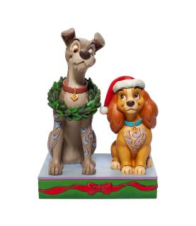 Decked out Dogs (Lady and the Tramp Figurine)