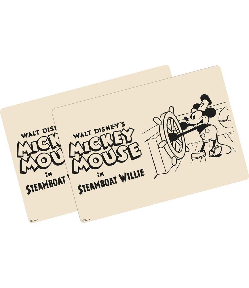 Steamboat Willie vintage placemats (2)