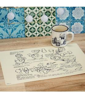 Donald Duck model sheet vintage placemats (2)