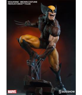 Wolverine Brown Costume Premium Format Statue