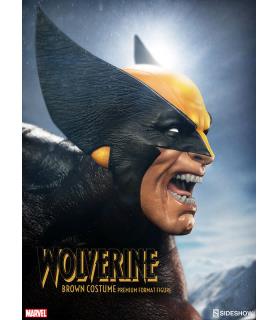 Wolverine Brown Costume Premium Format Statue
