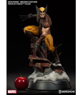 Wolverine Brown Costume Premium Format Statue
