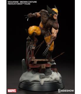 Wolverine Brown Costume Premium Format Statue