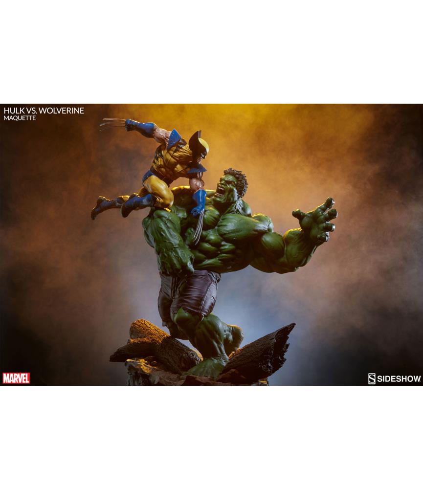 Marvel: Hulk vs Wolverine Maquette