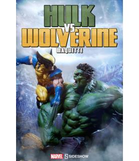 Marvel: Hulk vs Wolverine Maquette