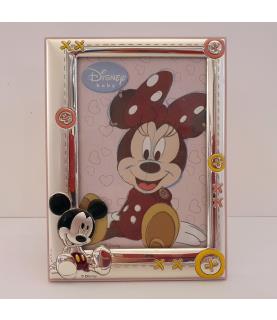 Mickey 'Sitting' Silver Photo Frame RS 9x13