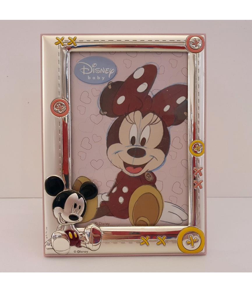 Mickey 'Sitting' Silver Photo Frame RS 13x18