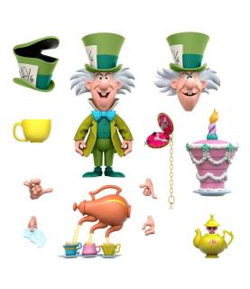 Alice in Wonderland Disney Ultimates Action Figure The Tea Time Mad Hatter