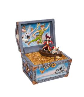 Treasure-Strewn Tableau: Peter Pan Flying Scene (Signed by Jim Shore)