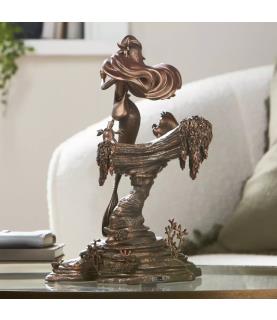 Ariel Light-Up Bronze-Toned Figure, The Litttle Mermaid