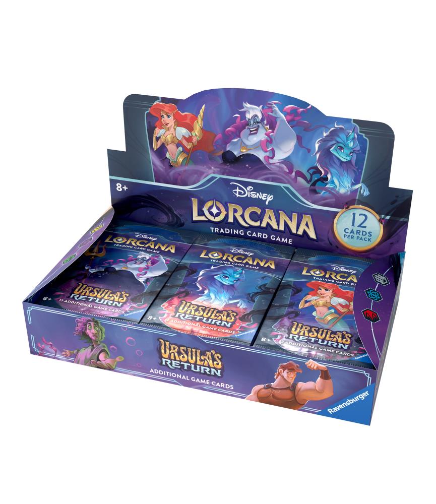 Lorcana w4: Booster Box: Ursula's Return - UK (24 packs)